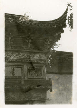 [Detail of sloping roof]