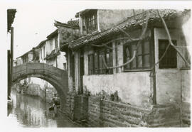 [View of bridge over a canal]